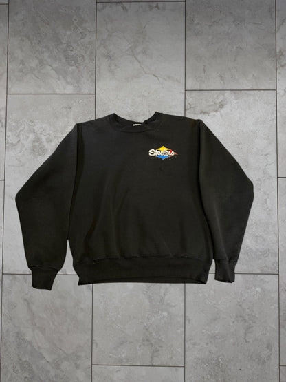 (S/M) Vintage 90's steelers Embroidered Crewneck