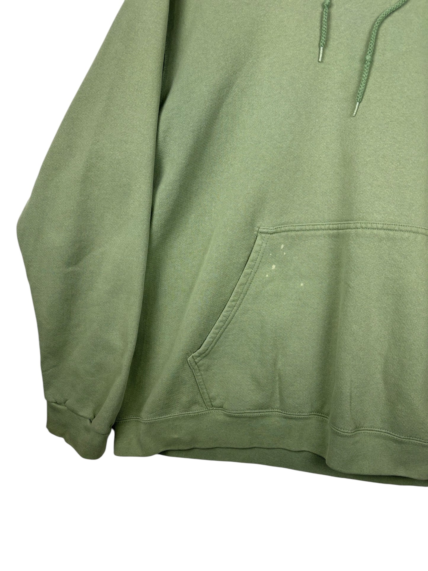 (XXL ) Vintage Nike Pistachio Green Center Swoosh Hoodie