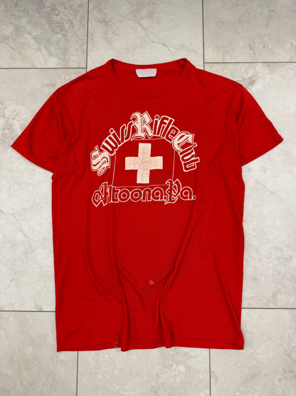 (XL) Vintage 80’s Swiss Rifle Club Graphic Tee