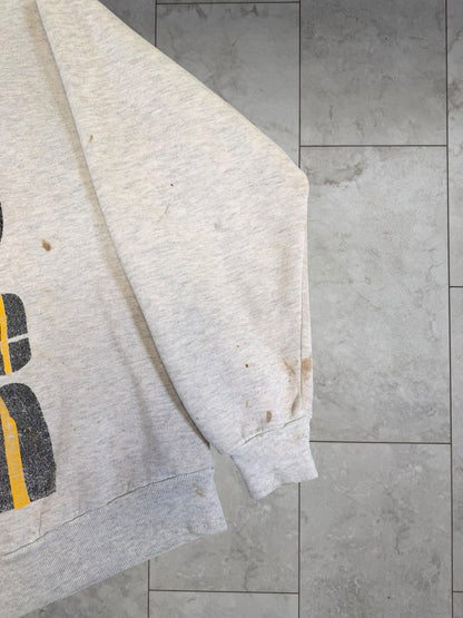 (M) Vintage 90's Steelers Thrashed 60 Minute Men Crewneck