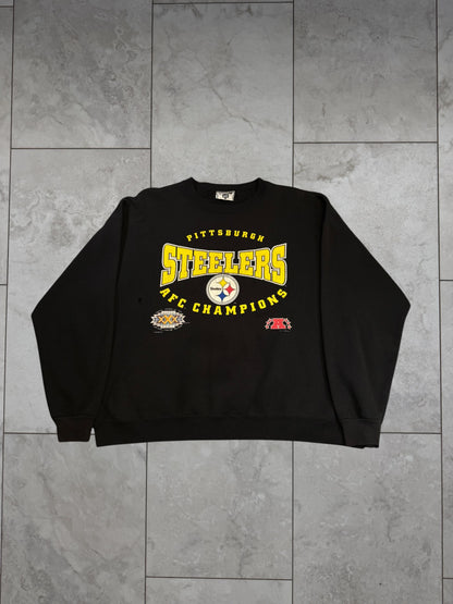 (XXL) 1995 Steeler AFC Champs Lee Crewneck