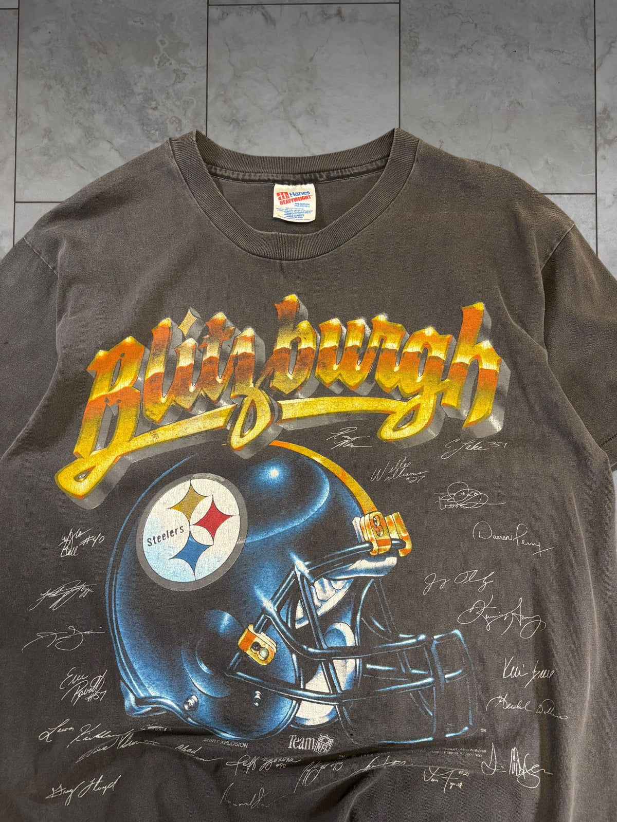 (L) 1994 Steelers Blitzburgh Graphic Tee