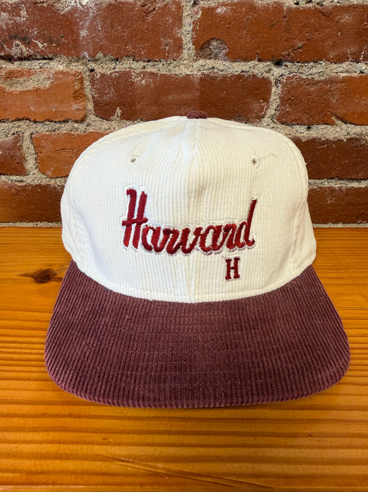 Vintage Harvard Corduroy Hat - NEW