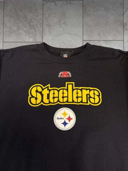 (M) Vintage Y2K Steelers AFC Graphic Crewneck