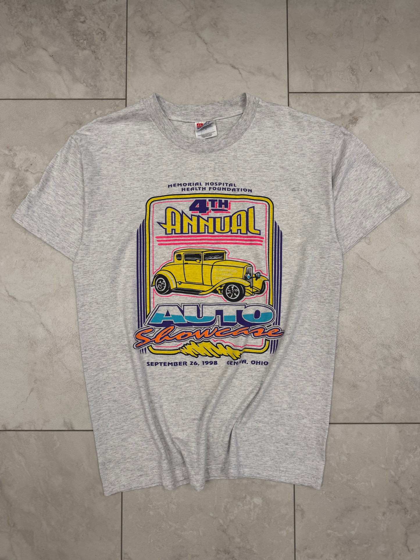 (M) 1998 4th Annual Auto Showcase Graphic Tee
