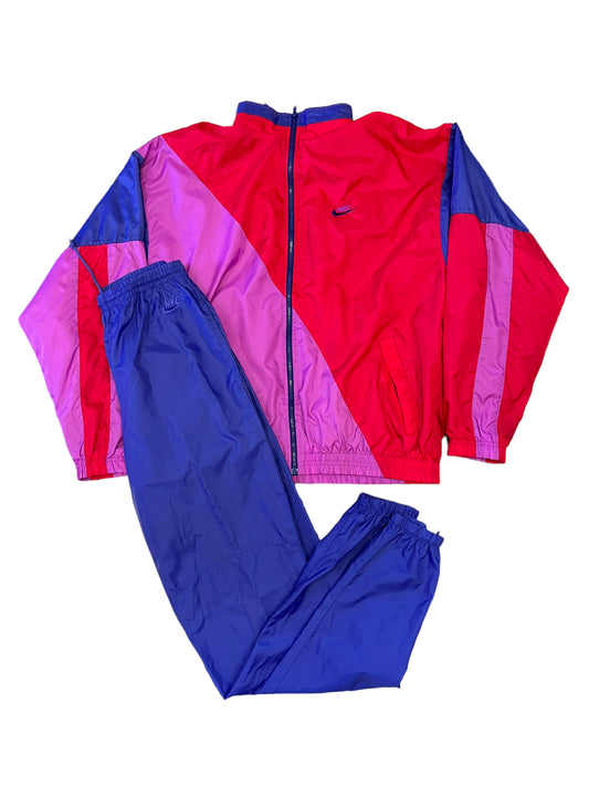(M/L) Vintage Nike Multi Color Track Suit