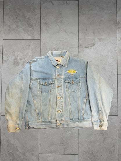 (L) Vintage 90's Steelers Jean Jacket
