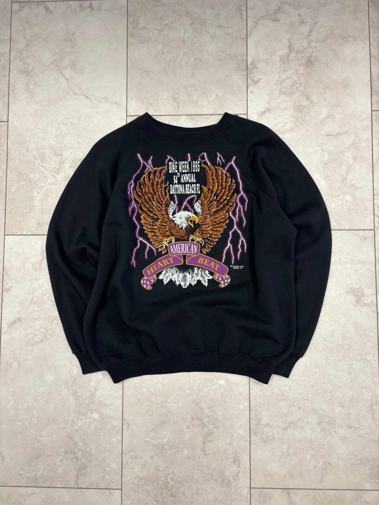 (S/M) 1995 Daytona Bike Week Crewneck