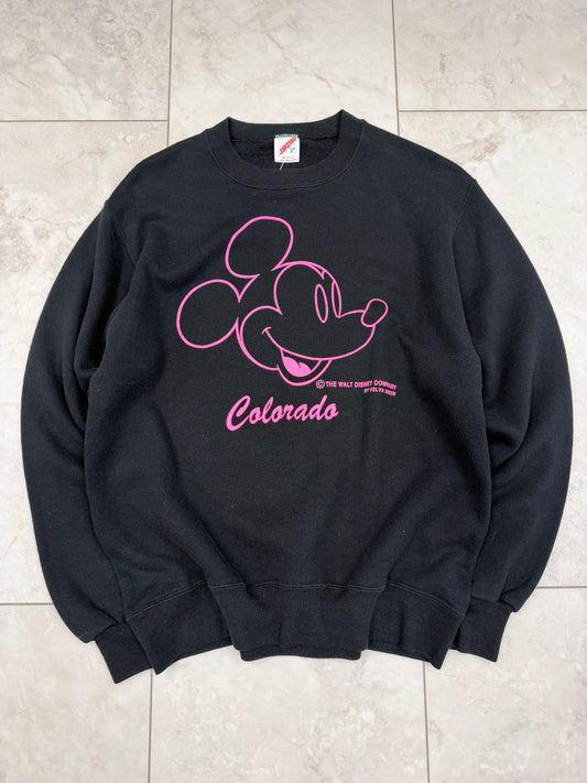 (L) Vintage 90’s Colorado Mickey Mouse Graphic Crewneck