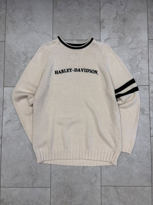 (L) Vintage Harley Davidson Sweater