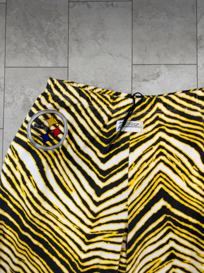 (L) Vintage 90's Steelers Zubaz Sweatpants