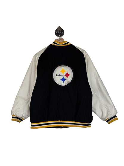 (S) Vintage Steelers Button Up Jacket