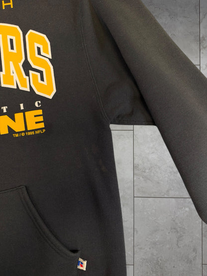 (L) 1995 Steelers Authentic Pro Line Russel Hoodie