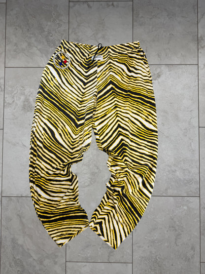 (L) Vintage 90's Steelers Zubaz Sweatpants
