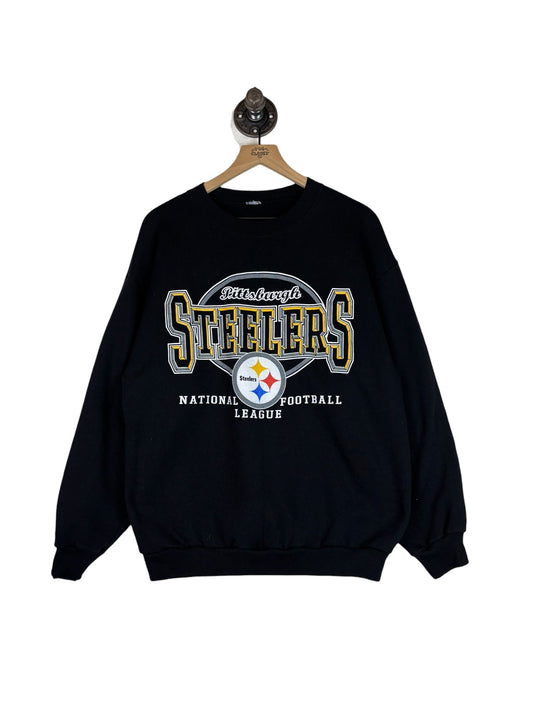 (XL) Vintage Steelers Graphic Crewneck