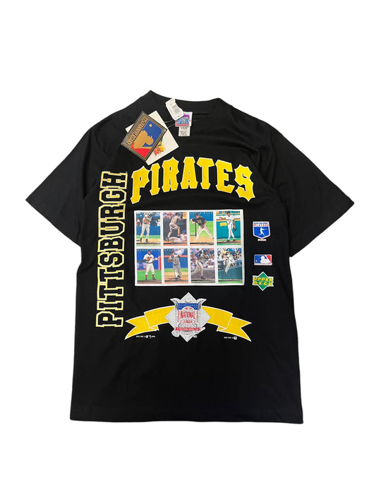 (M) 1994 NEW Pittsburgh Pirates Sports Card Style Tee
