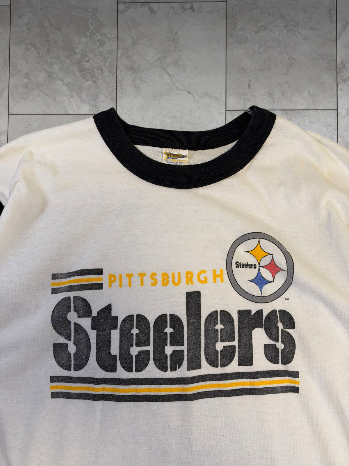 (S/M) Vintage 80's Steelers Graphic Tee