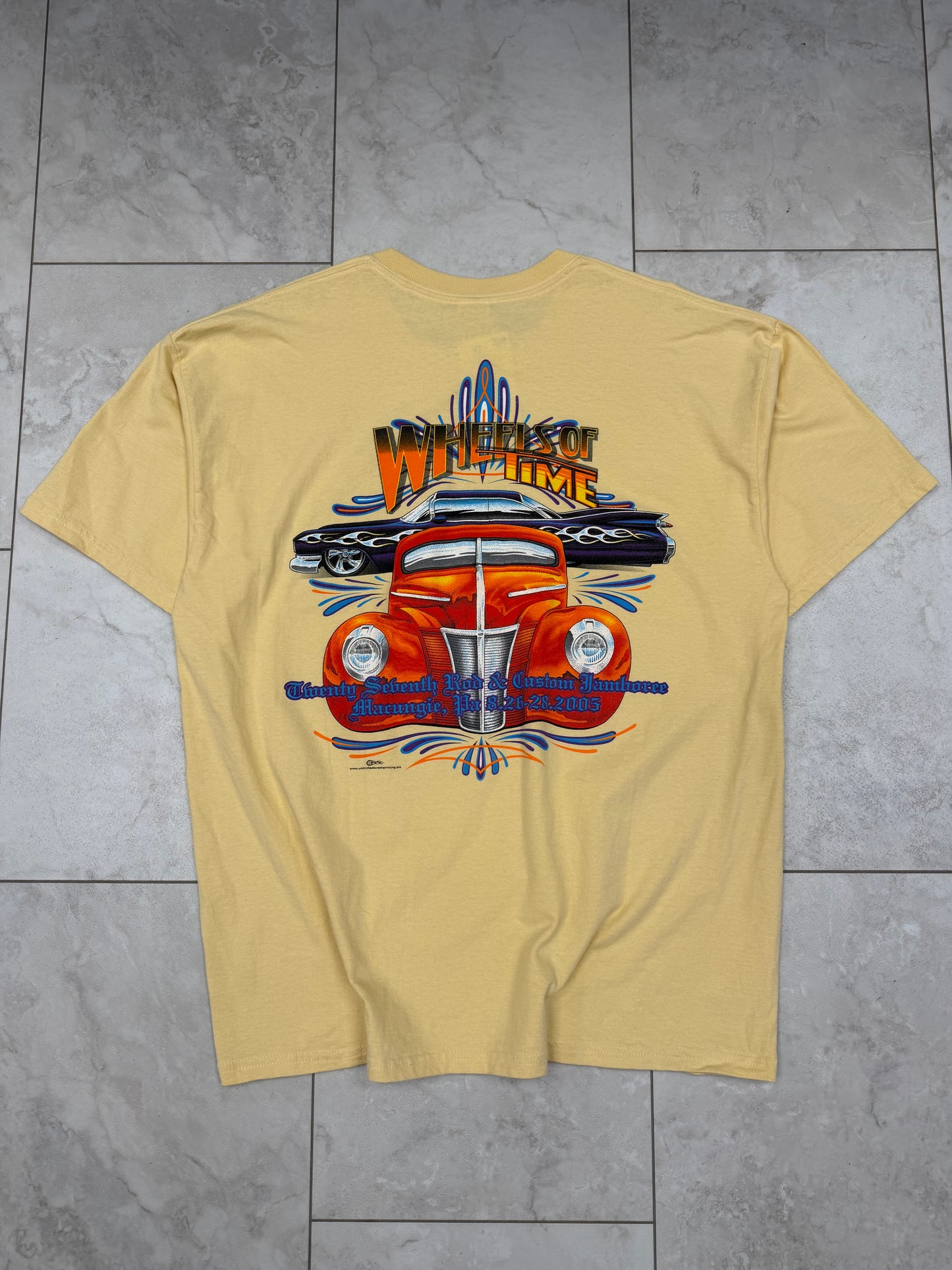 (XL) 2005 Wheels of Time Graphic Tee