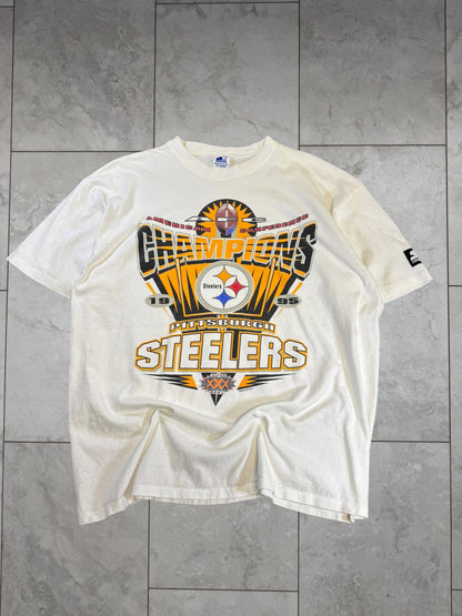 (XL) 1995 steelers AFC Champs Starter Tee