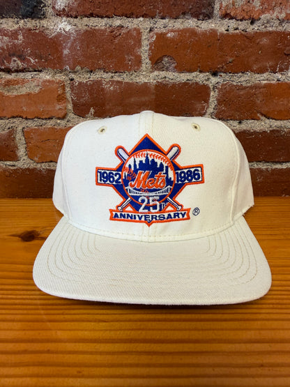 1986 New York Mets 25th Anniversary Hat - NEW