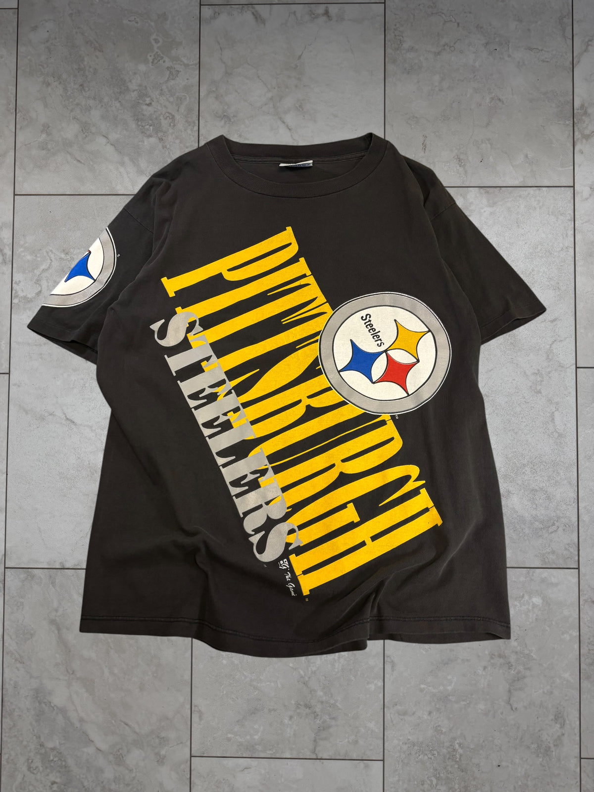 (M) Vintage Steelers The Game Graphic Tee