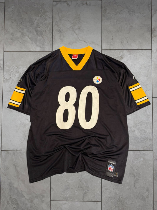 (L) Vintage Y2K Plaxico Burress #80 Jersey