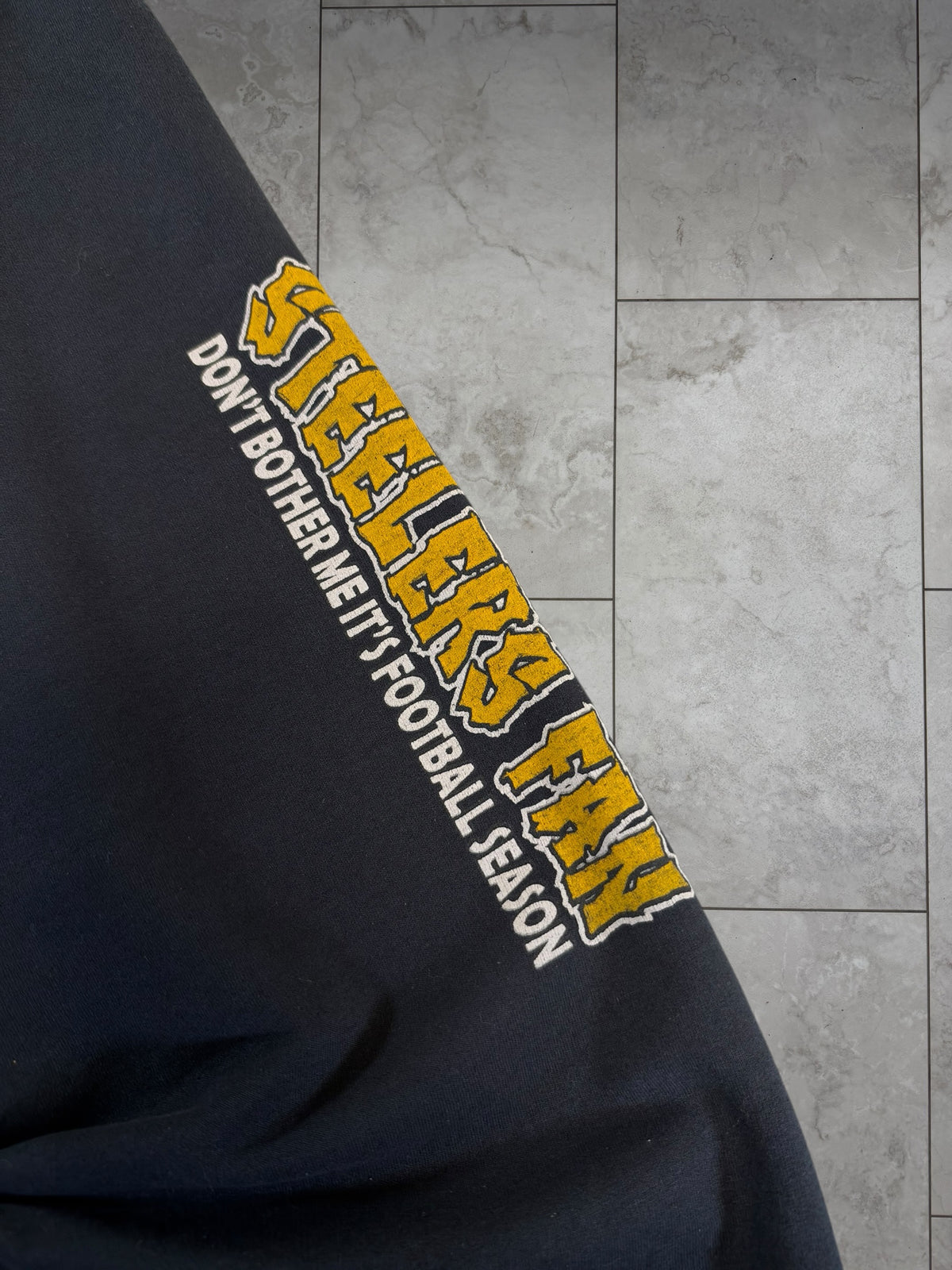 (L) Vintage Y2K Steelers Fan Sweatpants