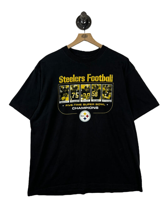 (XL) 2006 Steelers 5 Time Champions Tee
