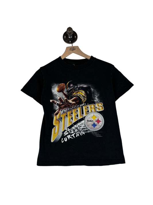 (M/L) Kids Vintage Y2K Steelers Tee