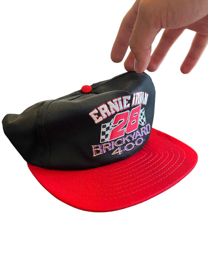 Vintage Nascar Ernie Irvan Brickyard 400 Hat Brand New