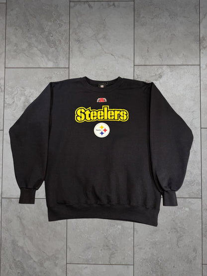 (M) Vintage Y2K Steelers AFC Graphic Crewneck