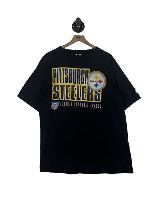 (L) Vintage Steelers Starter Graphic Tee