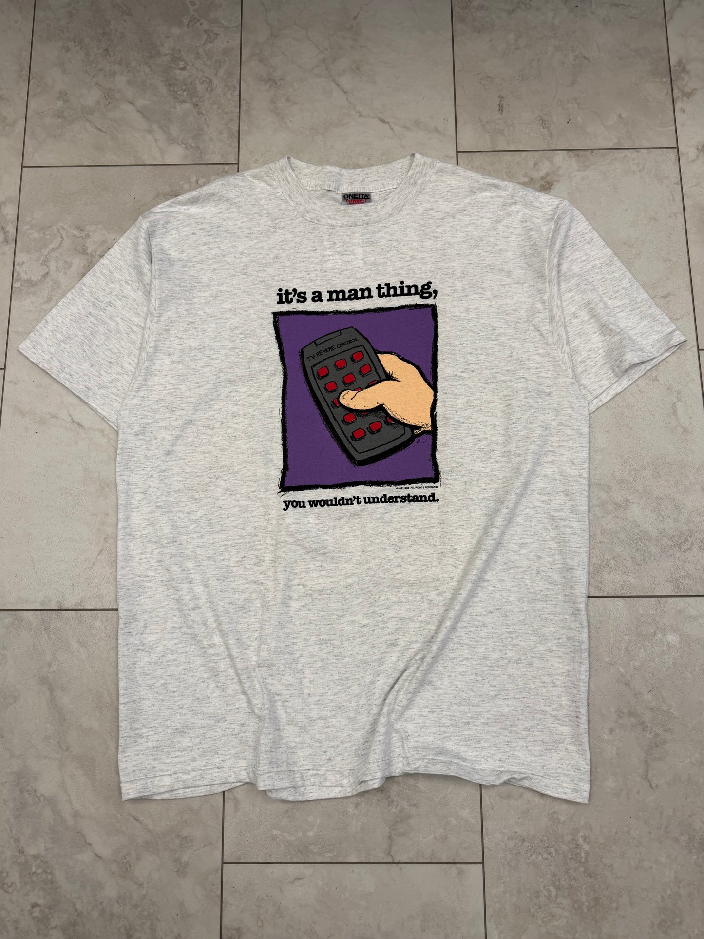 (XL) 1992 “It’s a Man Thing” Graphic Tee
