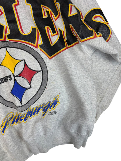 (M/L) 1995 Steelers Spell Out Crewneck