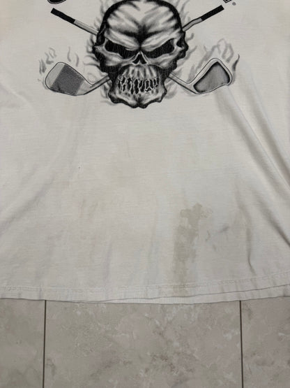 (XL) Vintage Y2K Tattoo Golf Graphic Tee