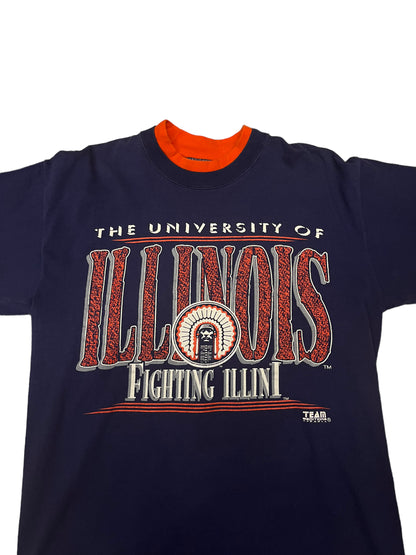 (L) Vintage University of Illinois Tee