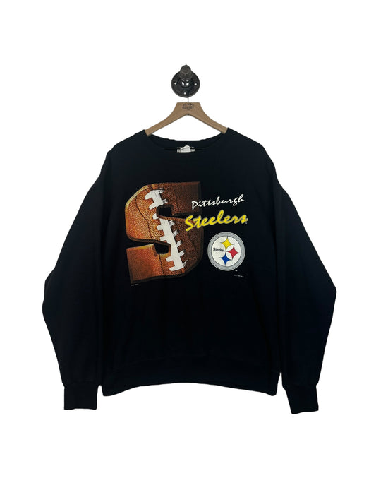 (L) 1996 Steelers Graphic Crewneck