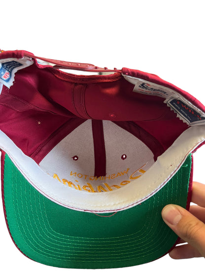 Vintage Washington Redskins Script SnapBack Hat