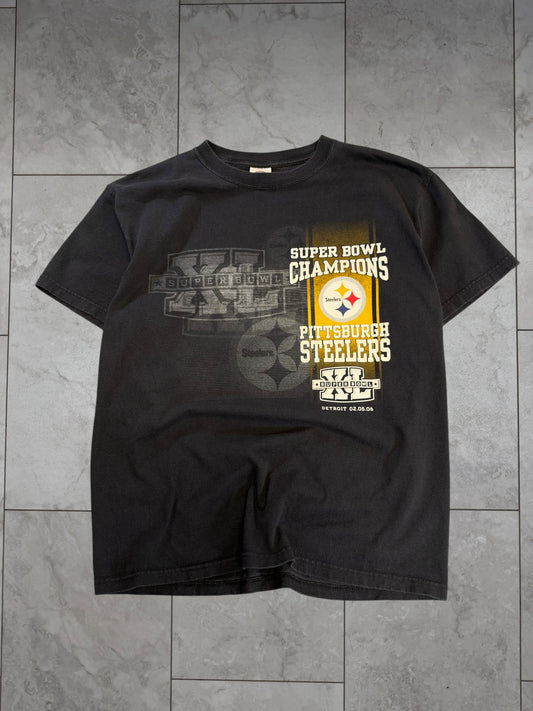 (S) 2006 Steelers Superbowl XL Champs Graphic Tee