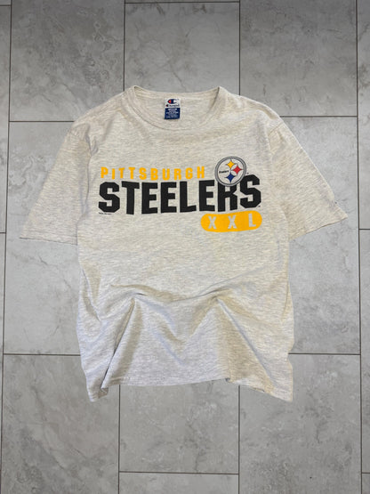 (S/M) Vintage 90's Steelers Champion Tee