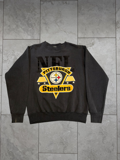 (S) Vintage 80's Steelers NFL Crewneck