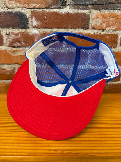 Vintage New York Giants AJD Lucky Stripes Trucker Hat - NEW