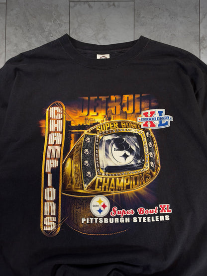 (L) 2006 Steelers Superbowl XL Champions Tee
