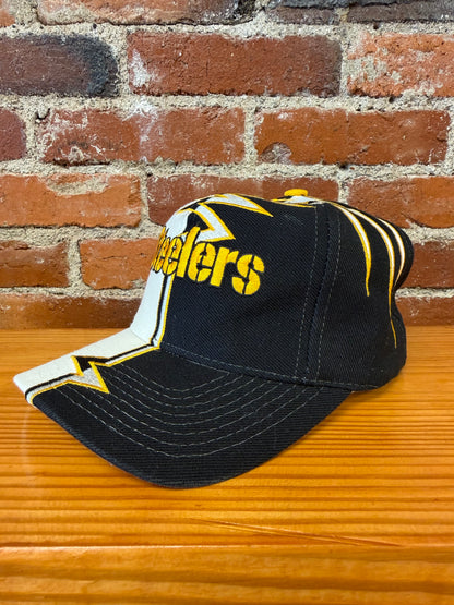 Vintage Steelers Shockwave Starter Strapback Hat