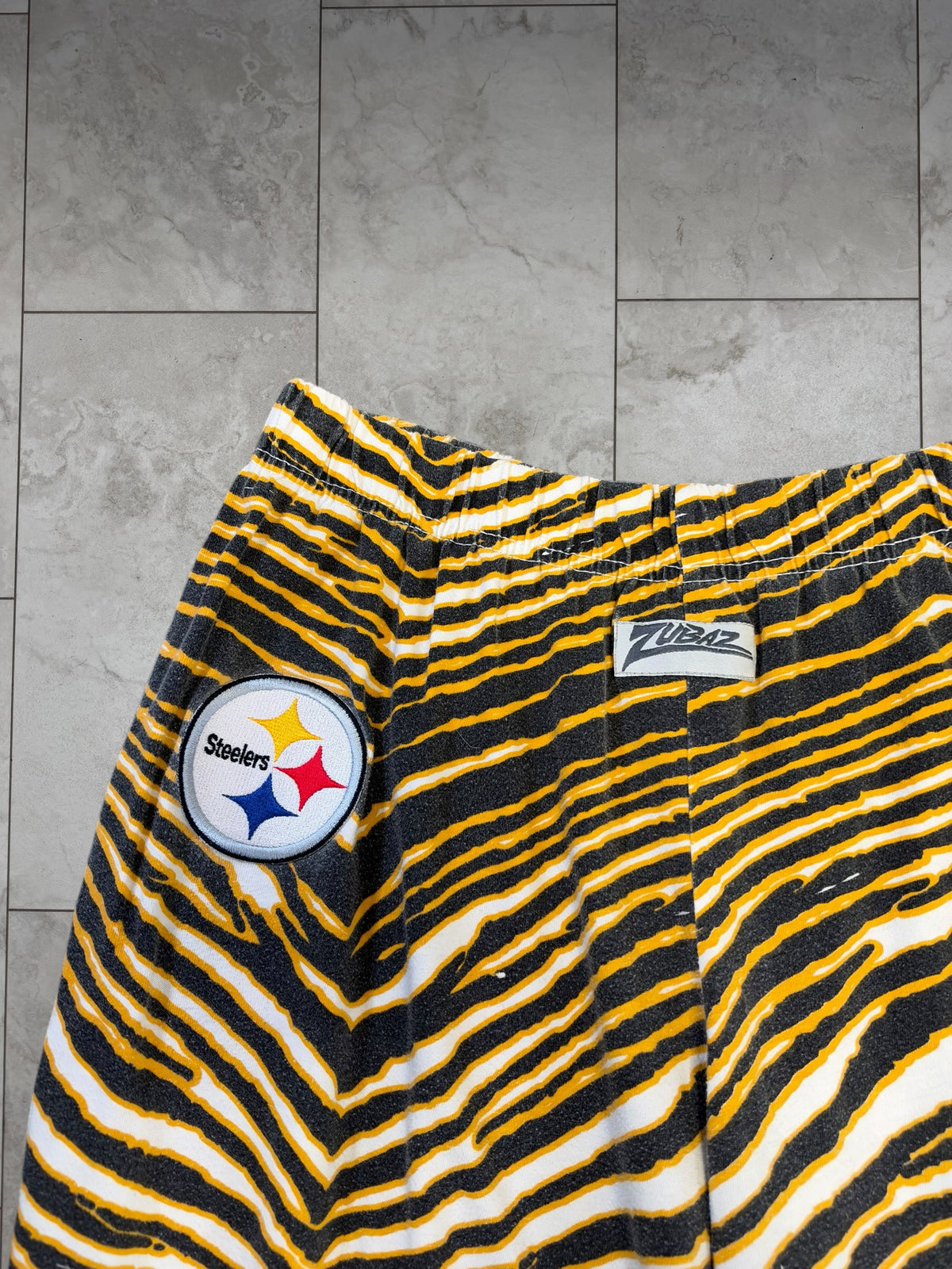 (L) Vintage Y2K Steelers Zubaz Pants