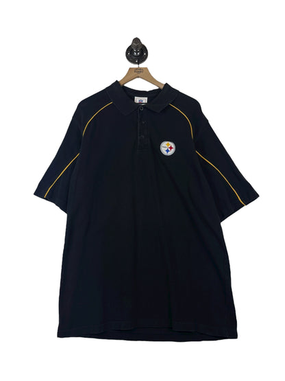 (XL) Vintage Y2K Steelers Polo