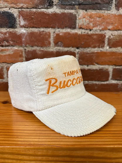 Vintage Tampa Bay Buccaneers Single Line Script Corduroy Hat