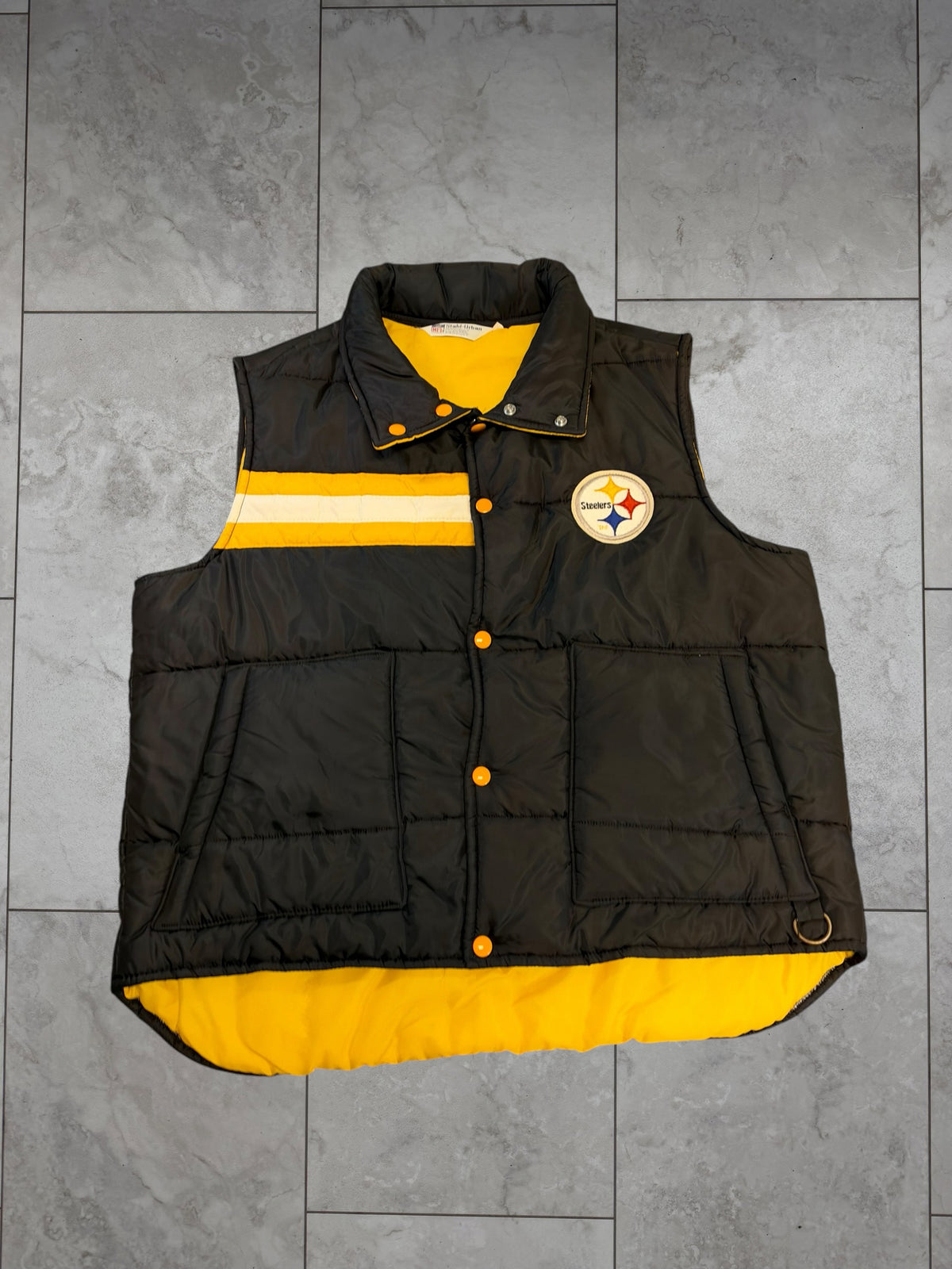 (XL) Vintage 80's Steelers Vest