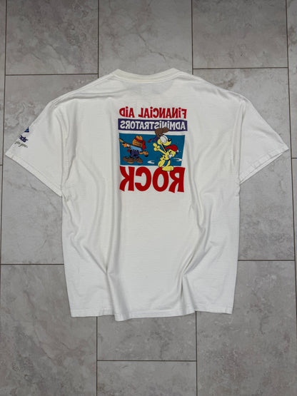 (XL) Vintage 90’s PAWS “Financial Aid Administrators Rock” Graphic Tee