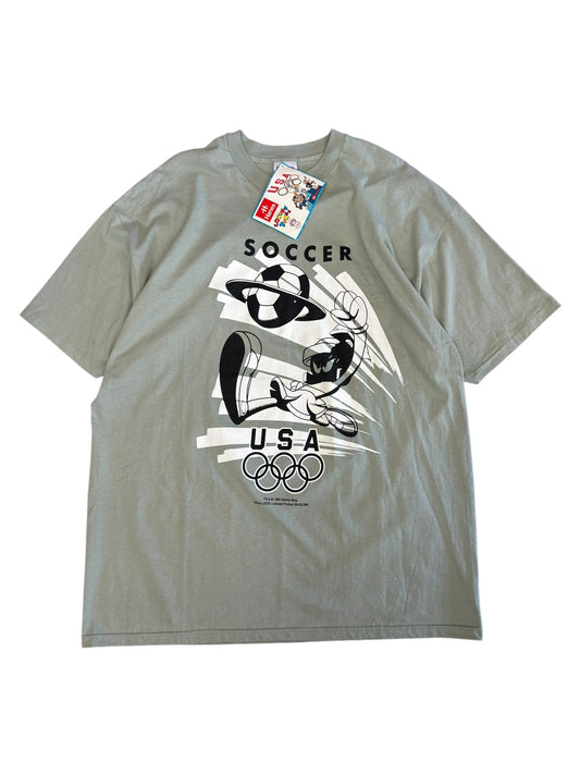 (XXL) 1995 USA Soccer x Looney Tunes Tee (New)
